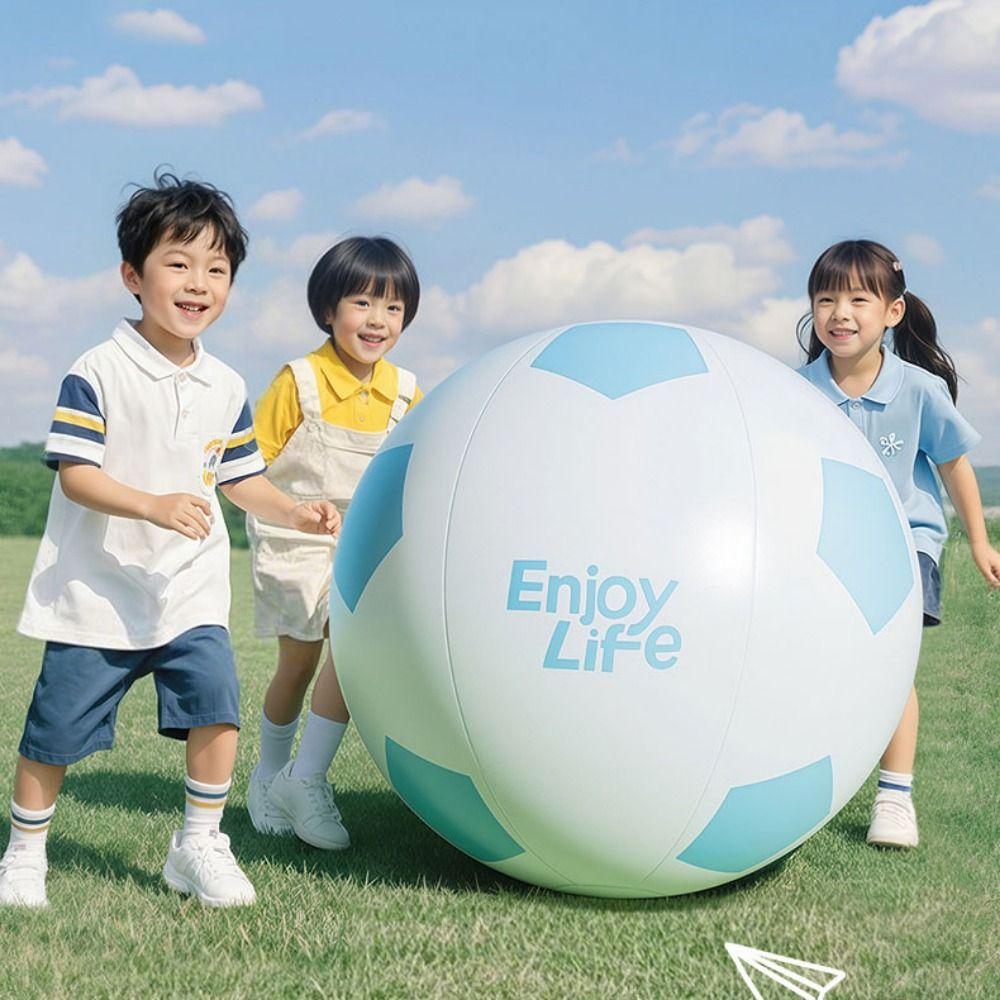 Slow Rising Inflatable Soccer Ball Training Giant Inflatable Balloon  Novelty