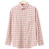 Women's Long-sleeved Spring Dress Hong Kong Style Retro Top Pure Cotton Shirt