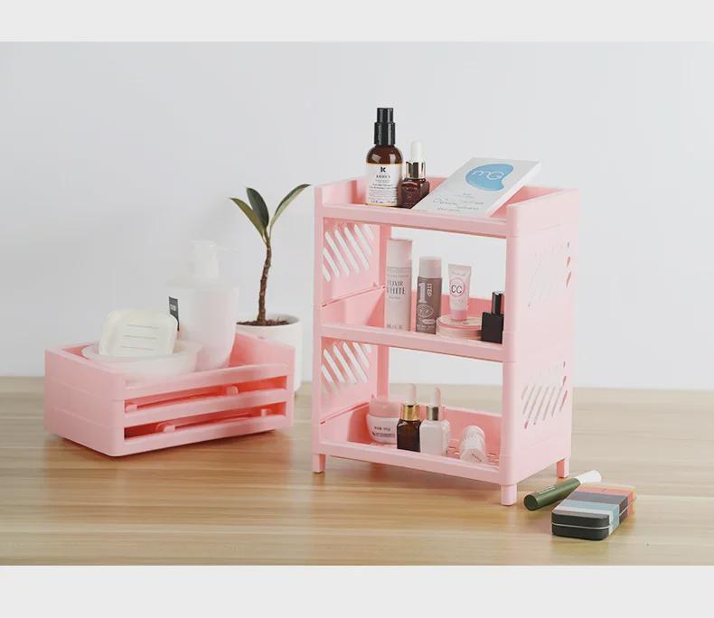 Sakura Multi-Layer Desktop Storage Rack - Creative, Colorful, and Modern Design
