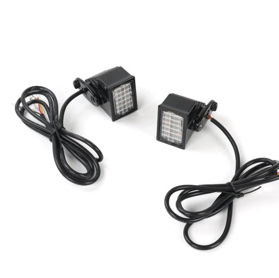 

Three-in-One Rear Turn Signal, Running, and Brake Light for Harley Softail, Street Bob, Road King, Fat Boy, and Fat Bob Motorcycles чёрный