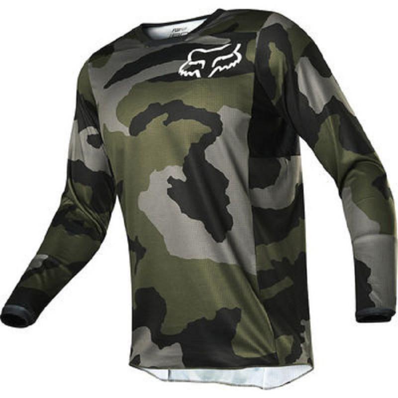 FOX Downhill Mountainbike Trikot Langarm Schnelltrocknend Radtrikot Herren Damen Outdoor Trail Fahren