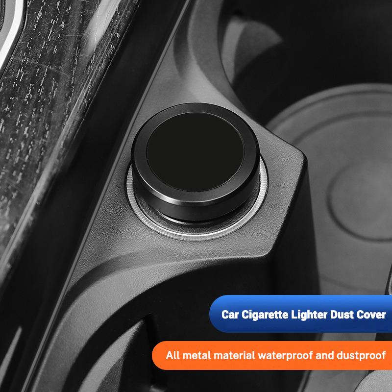 Caliente 2025 Tapa Antipolvo para Encendedor de Cigarrillos de Coche Botón Protección Tapa Antipolvo Para BMW Mini Cooper S R55 R56 R50 R53 R60 F55 F56 Accesorios para Coche
