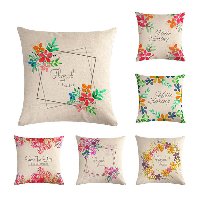 spring cushion covers