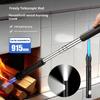 BBQ Barbecue Candle Lengthening Powerful Metal Gas Lighter Windproof Turbo Kitchen Torch Cigar Smoking Accessories Flashlight