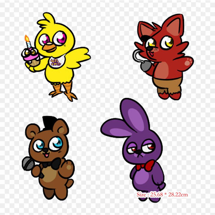 

Five Nights At Freddy S 2 Bendy And The Ink Machine Ju Утюг на термопереносной печати Виниловые нашивки Наклейка для одежды DIY Аппликации Моющиеся нашивки