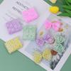 6cm 5Yards Floret Tulle Daisy Ribbon Roll DIY Craft Ribbons for Gift Bow Packaging Cherry Blossoms Printed Mesh Fabric Supplies