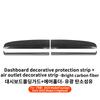 YZ For Tesla Model 3 Y Highland Juniper 2025 ABS Dashboard Panel Trim Strips Instrument Stickers Car Protector Pad Accessories