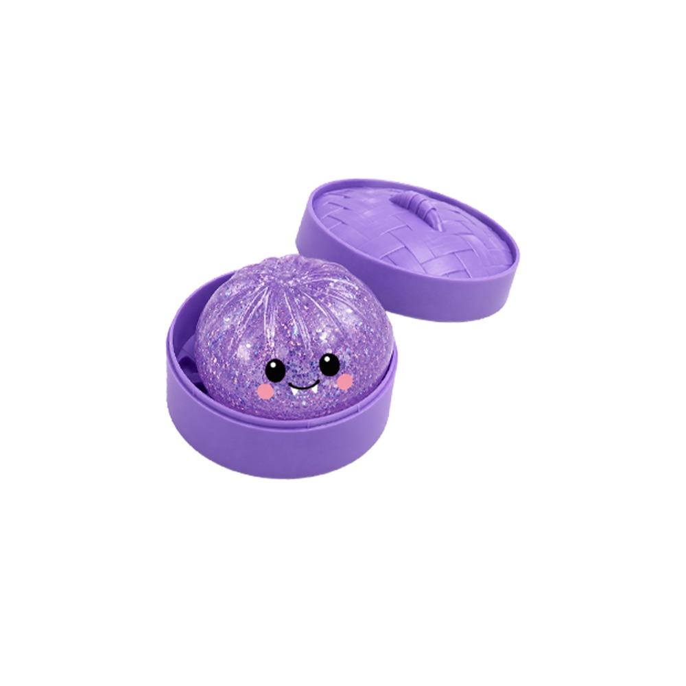 Slow Resilience Halloween Buns Squishy Toy Soft Squishy Bun Sensory Balls Fidget Toy фиолетовый