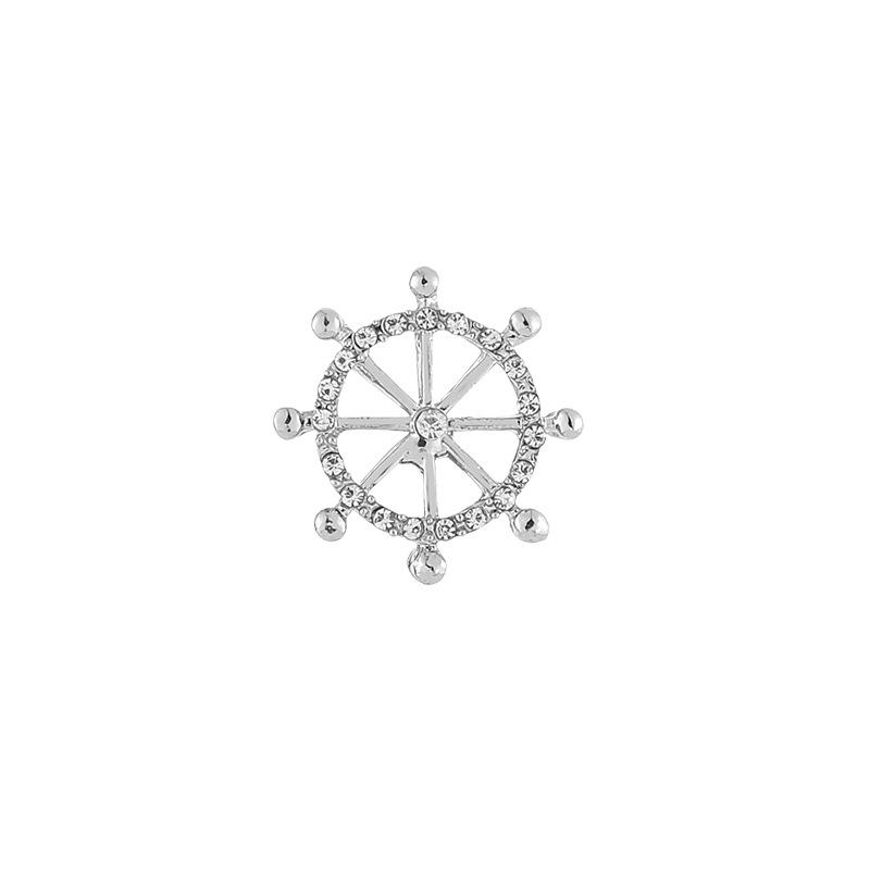Korean Small Cross Brooches for Women and Men Shirt Suit Collar Pins Fashion Crown Badge Accessories High Quality Jewelry Gifts
