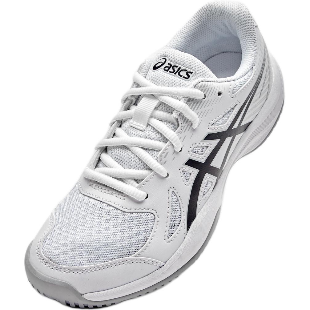 Asics Upcourt 6 GS White Black Kids Sneakers 1074A045-101