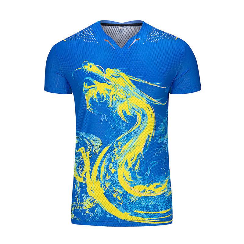 Breathable Couples' Sportswear Set - Table Tennis & Badminton Quick-Dry Competition T-shirt