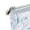 Franc Franc Japan Netz Stickerei Stift und Zahnbürste Tasche Hellblau