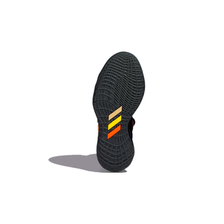 Adidas Harden Stepback 2 J Multi Kids Sneakers Multi-Color Core-Black Yellow FZ1546