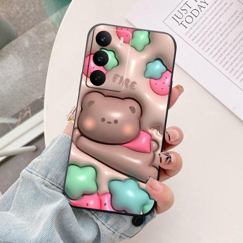 For Realme C71 4G RMX5303 Phone Case astronaut Silicone Camera Protection Back Cover For RealmeC71 C 71 4G 2025 Funda Coque
