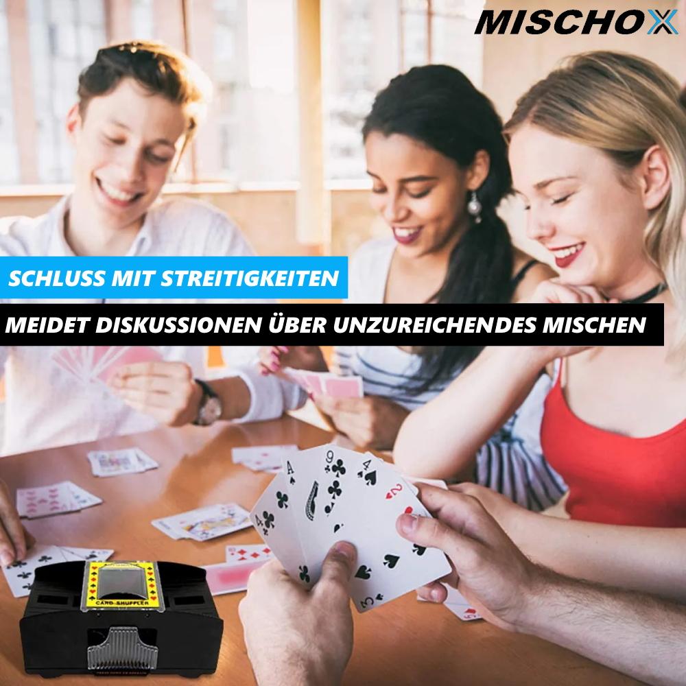 MISCHOX elektrischer Kartenmischer Kartenmischmaschine Kartenmischgerät automat