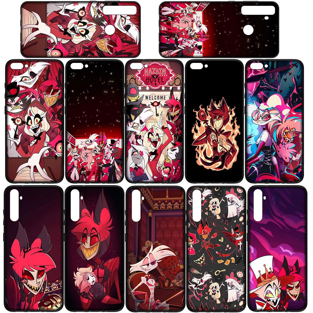 Angel Dust H-Hazbin Hotel Charlie für OPPO A17 A15 A16 A17K A16K A53 A54 A57 A78 A79 A58 A38 A98 A94 A92 A72 A52 A96 A74 Hülle