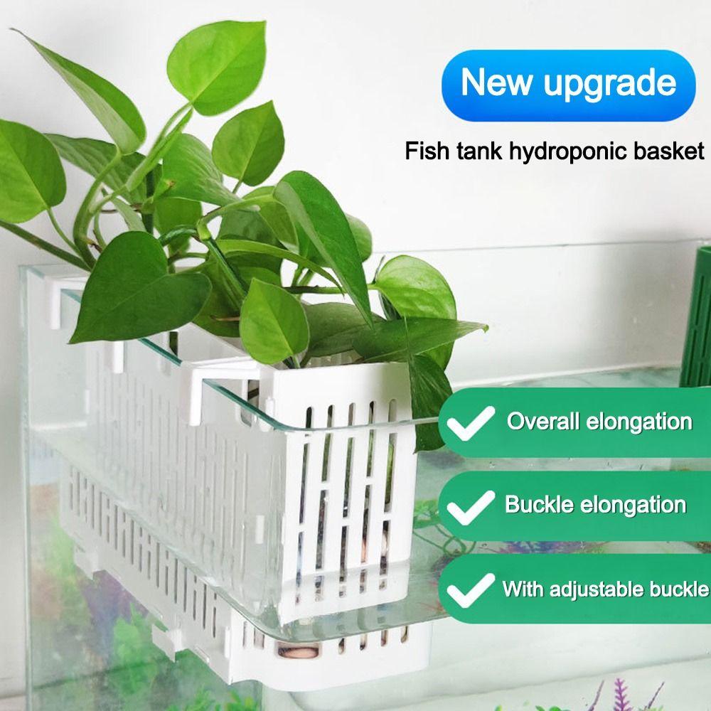 Hydroponic Hanging Aquarium Plant Holder Water Plant Landscape Aquarium Planter Cups for Fish Tank