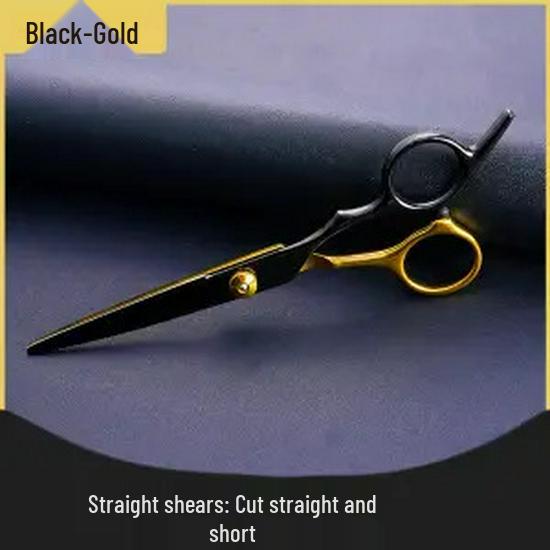 Stainless Steel Hairdressing Scissors Set: Includes Straight Edge and Thinning Scissors for Hair Cutting