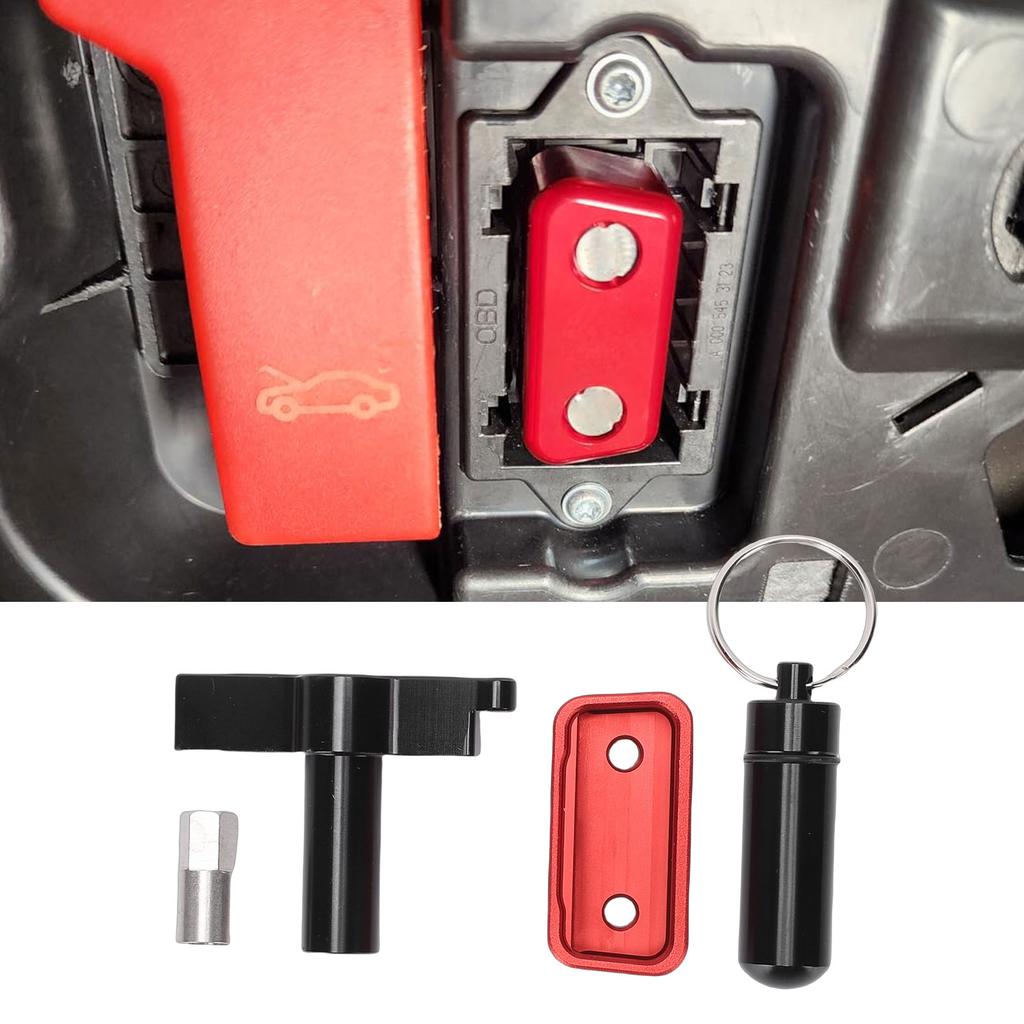 OBD Port Locking Tool, Aluminium Alloy Anti Theft OBD Port Protector Locking Device, with Tamper Proof Structure, for Cars SUVs Trucks