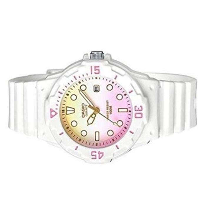 Casio LRW-200H-4E2 Digital Watch (White/Pink/Yellow)