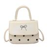 This year's popular small bag women's 2025 summer new portable small square bag mini texture foreign style polka dot messenger bag