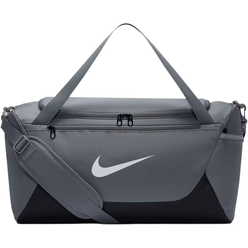 Nike Brasilia 40L Polyester Reisetasche Unisex Rauchgrau & Schwarz ONESIZE gray
