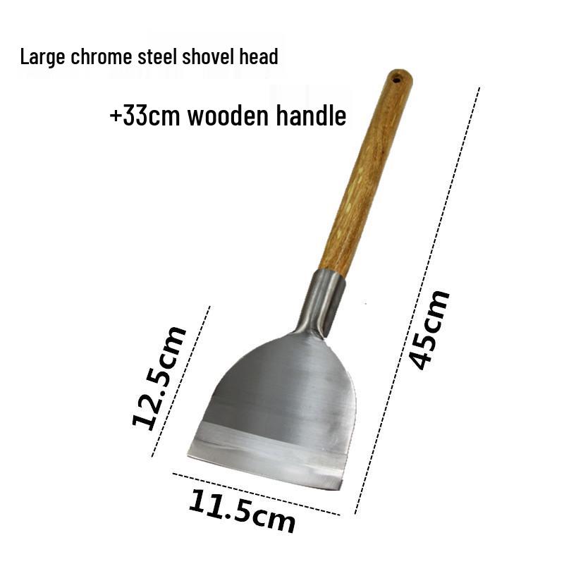 Pro Wall Scraping & Paint Tool: Multi-Purpose Putty, White Ash, Chopper, and Cement Scraper for Decoration & Chili Prep.