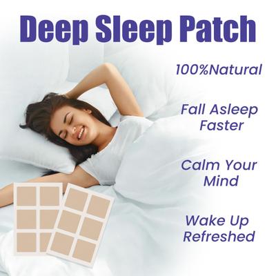 48Pcs/96pcs Sleep Patches Quick Acting Ingredients Easy To Apply Comfortable Non-Irritation Natural Deep Sleep Patches