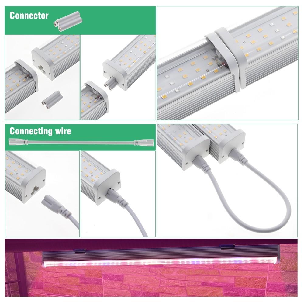 Indoor-Blumen Wachstums-Zusatzbeleuchtung Gerät AC100-265V IP65 Wasserdicht LED-Stäbe Vollspektrum LED-Wachstumslicht