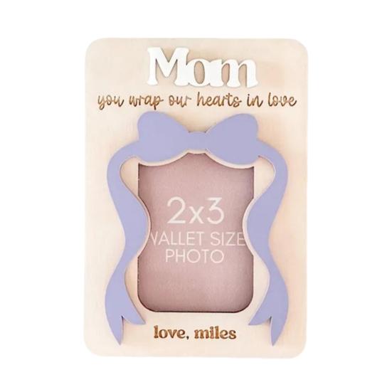 

Деревянная фоторамка Магнит на холодильник Ручная работа Фрукты Цветы Семейная фоторамка Держатель для фотографий Украшение на холодильник Подарок на День матери Bowknot