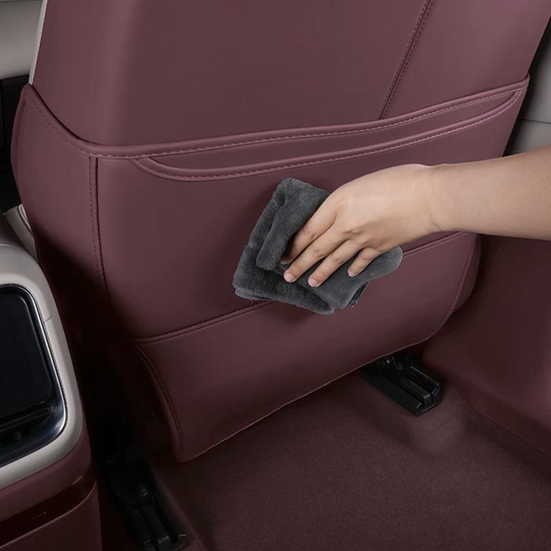 For Xiaomi SU7 2026 Rear Seat Leather Anti Kick Protection Pad Interior Accessories