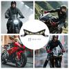 Motorcycle Brake Light Eye Shape License Plate Safety Lamp License Plate Rear Lights Waterproof And Dustproof Decorative Ligh