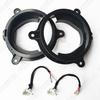 2x 6,5" Adaptérový kroužek pod reproduktor zadních dveří Audio pro Mazda Axela CX-4 CX-5 CX-7