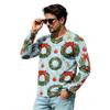 Men's Casual Loose Fit V-Neck Top