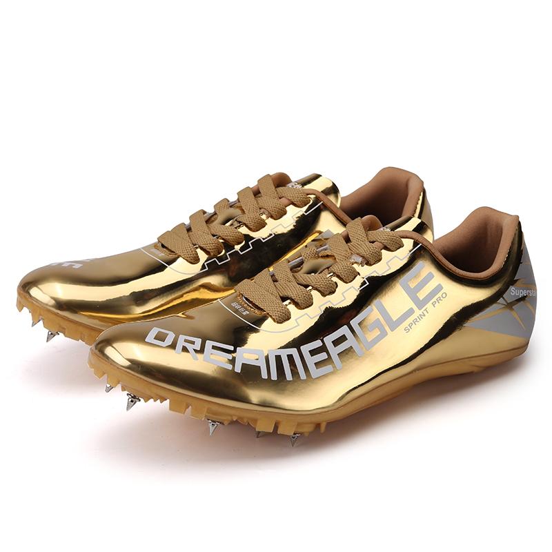 Men Women Athletic Shoes Track and Field Shoes Sprint Training Spikes Shoes Long Jump Sports Shoes Sports Competition Sneakers