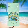 Popular Beach Towels Children'S Cartoon Quick-Drying Beach Towels Microfiber Digital Printing Bath Towels