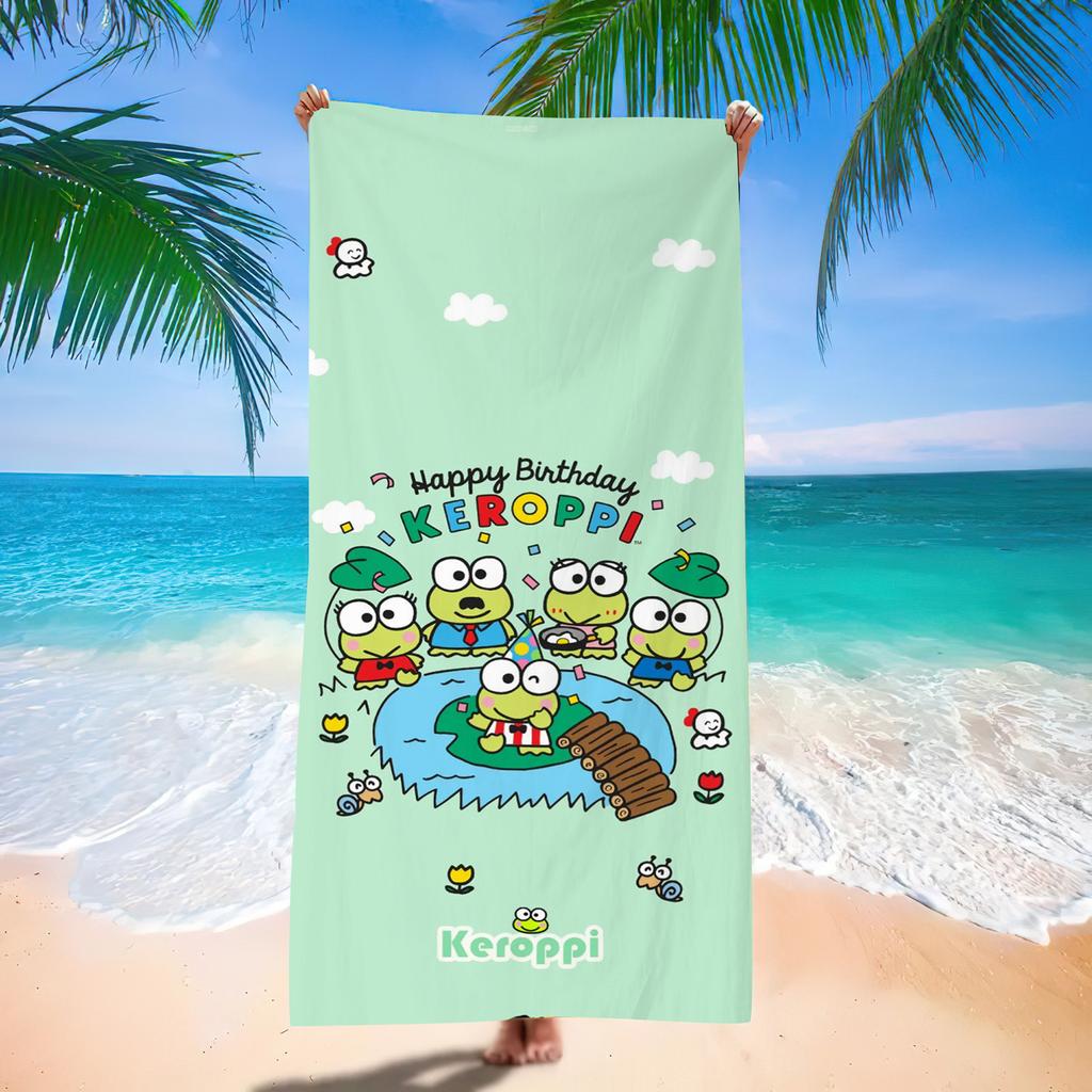 Popular Beach Towels Children'S Cartoon Quick-Drying Beach Towels Microfiber Digital Printing Bath Towels