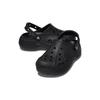 Crocs Baya Platform Clogs 'Black' Women's