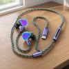 MoonDrop Rays Gaming Earphones 1DD Planar Magnetic Hybrid Wired Mic Extension