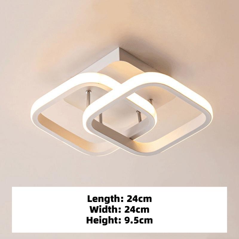 Modern LED Ceiling Light Dimmable for Living Room Bedroom Study Home Decoration Plafond Chandelier Lamp Fixture High Quality