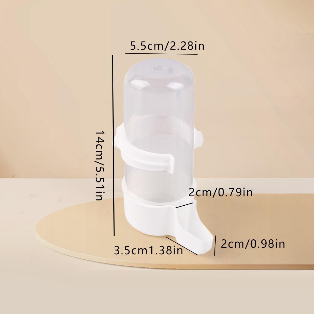 Dual-use Dual-use Bird Feeder Transparent Visibility Bird Hanging Drinking Fountain  Pigeon