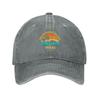 South Padre Island Texas Spiaggia Surfer Vacanza Souvenir vacanza Cappello da Cowboy Cappello Anime da Donna Unisex