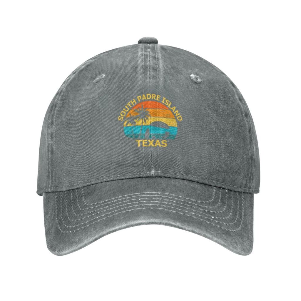South Padre Island Texas Spiaggia Surfer Vacanza Souvenir vacanza Cappello da Cowboy Cappello Anime da Donna Unisex