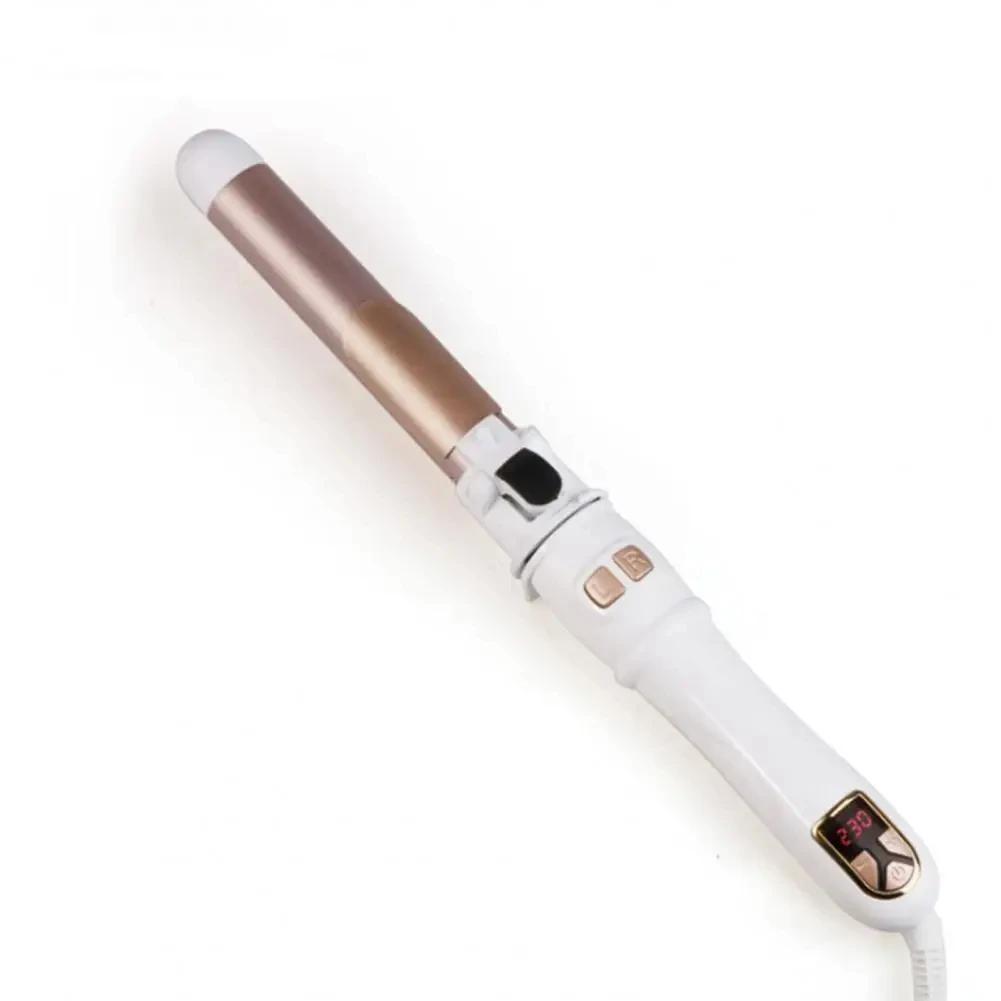 Professional 28mm Ceramic Rotating Hair Curling Iron Fully Automatic Curler for Big Waves and Long Lasting Hair Styling