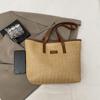 Summer Weave Straw Bag Boho Tote Bag Elegant Straw Shoulder Bag  for Women