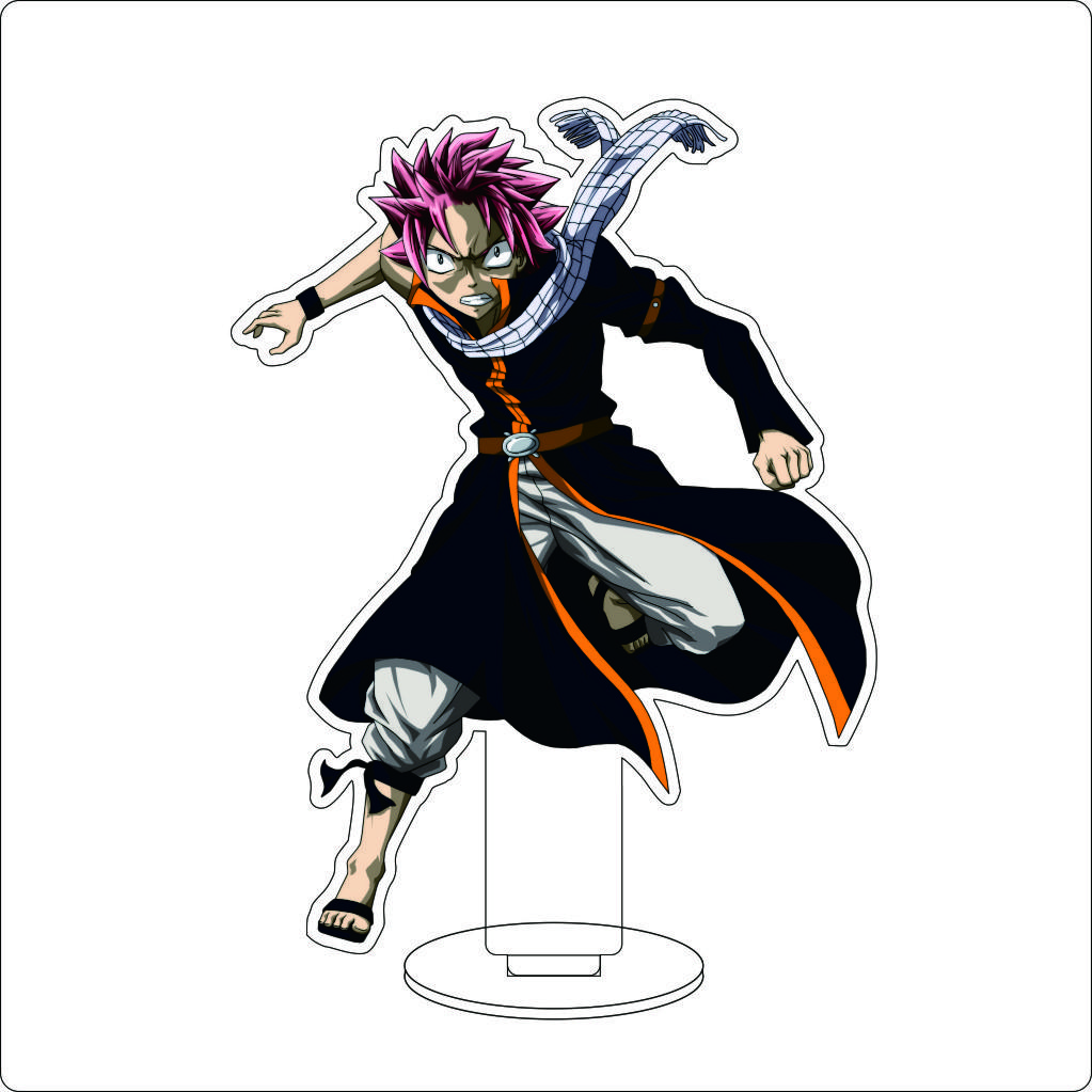 16CM Anime FAIRY TAIL Acrylic Stand Ornaments Jellal Fernandes Gray Fullbuster Mirajane·Strauss Figure Stand Halloween Gifts