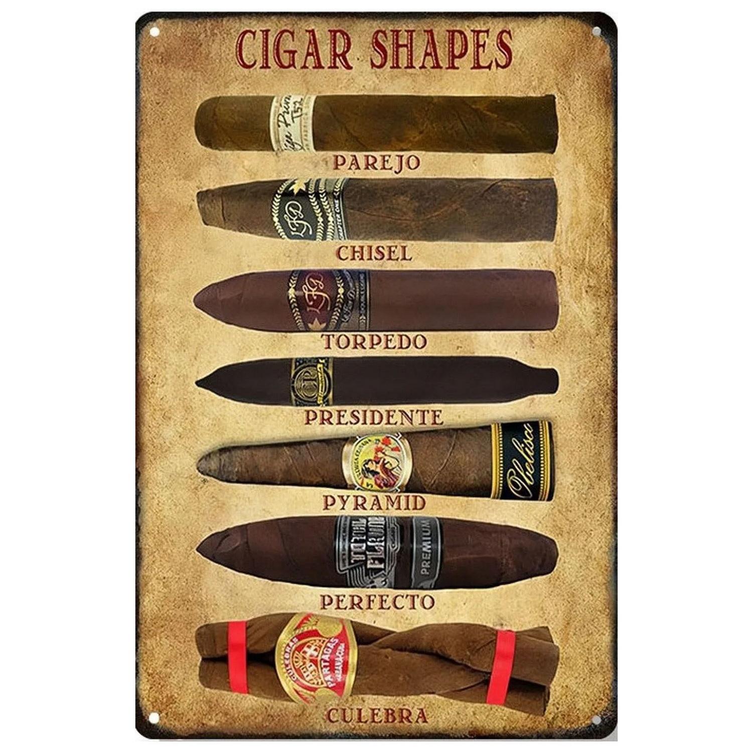 

Металлические жестяные знаки, виски, сигарный бар, настенное украшение, табличка, винтажный художественный постер, железная картина для Man Cave, домашнего кафе, садового клуба, бара 20x30cm