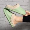 New autumn and winter cotton slippers home plush warm couple indoor slippers home high quality tasteless
