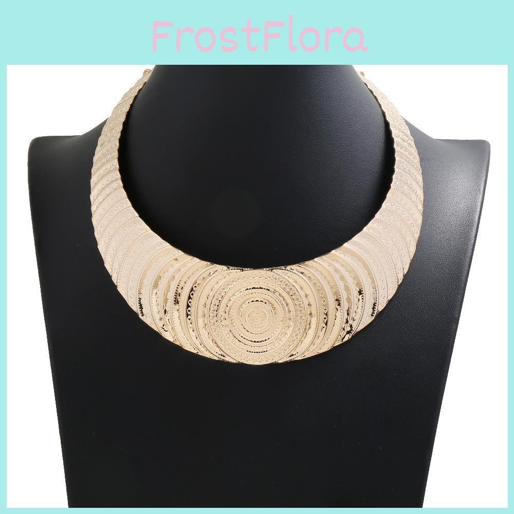 Celebrity Style Metal Statement Necklace With Electroplate For Special Occasions