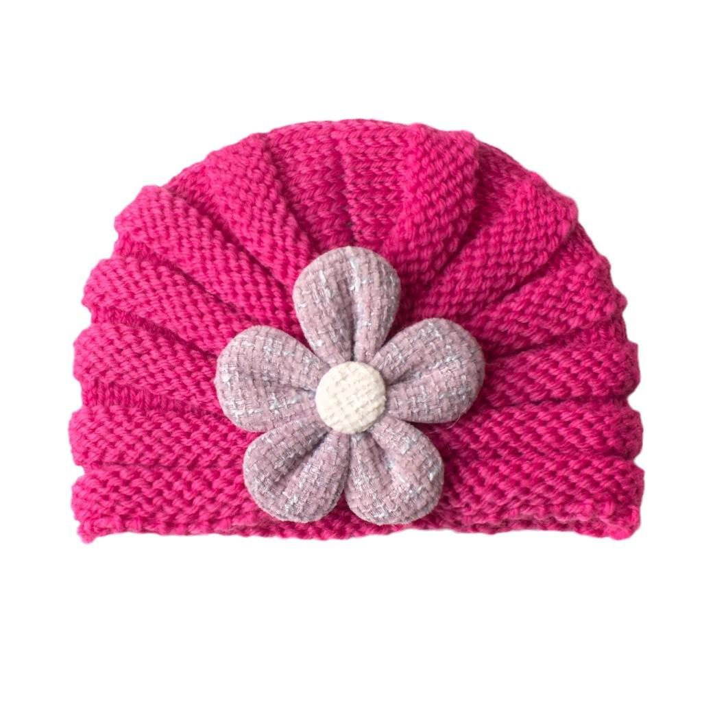Autumn/Winter Knitted Baby Hat: Warm, Windproof & Comfortable Woolen Cap for Kids